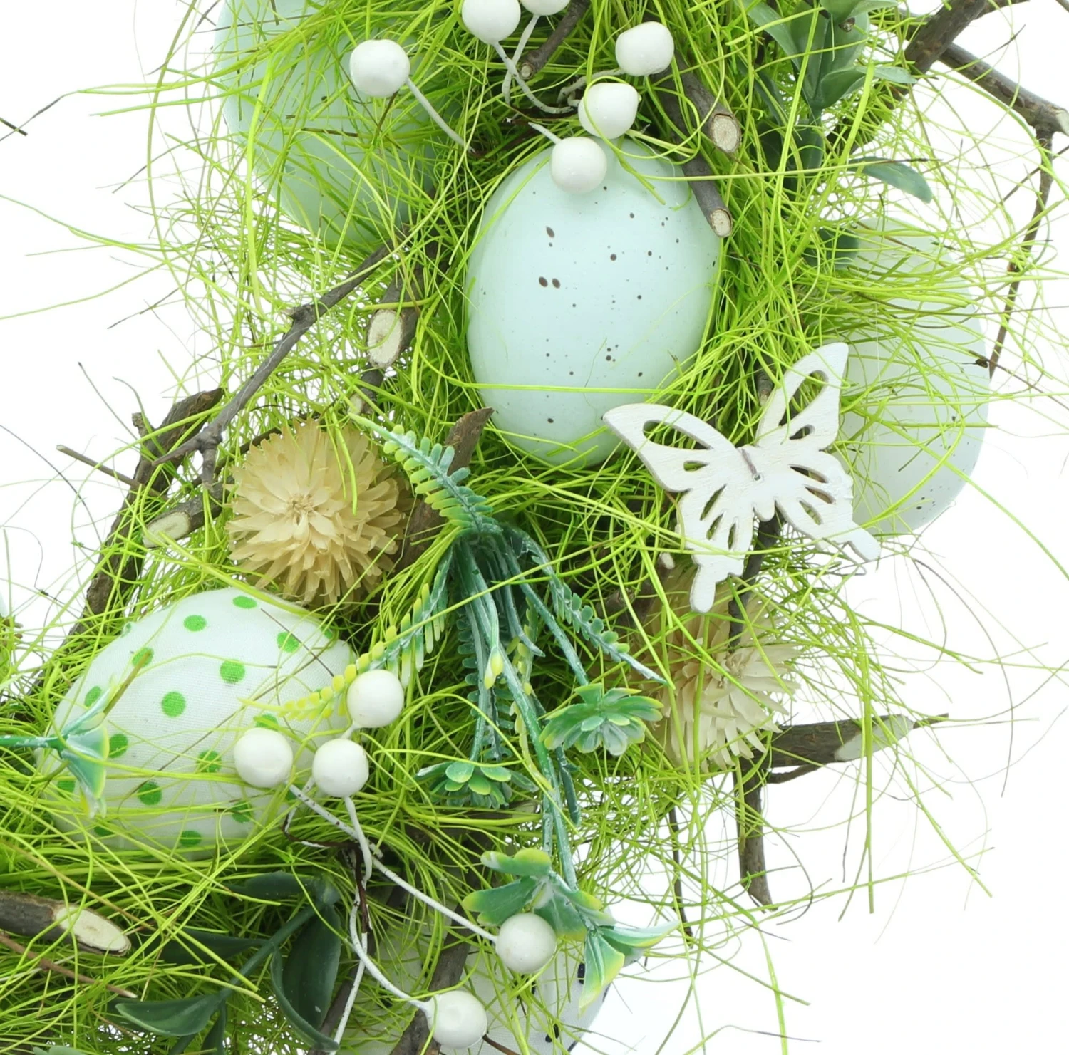 Kränze "Osterwiese" 33x33x7cm In Bunt 6 Kränze "Osterwiese" 33x33x7cm In Bunt – Bild 4