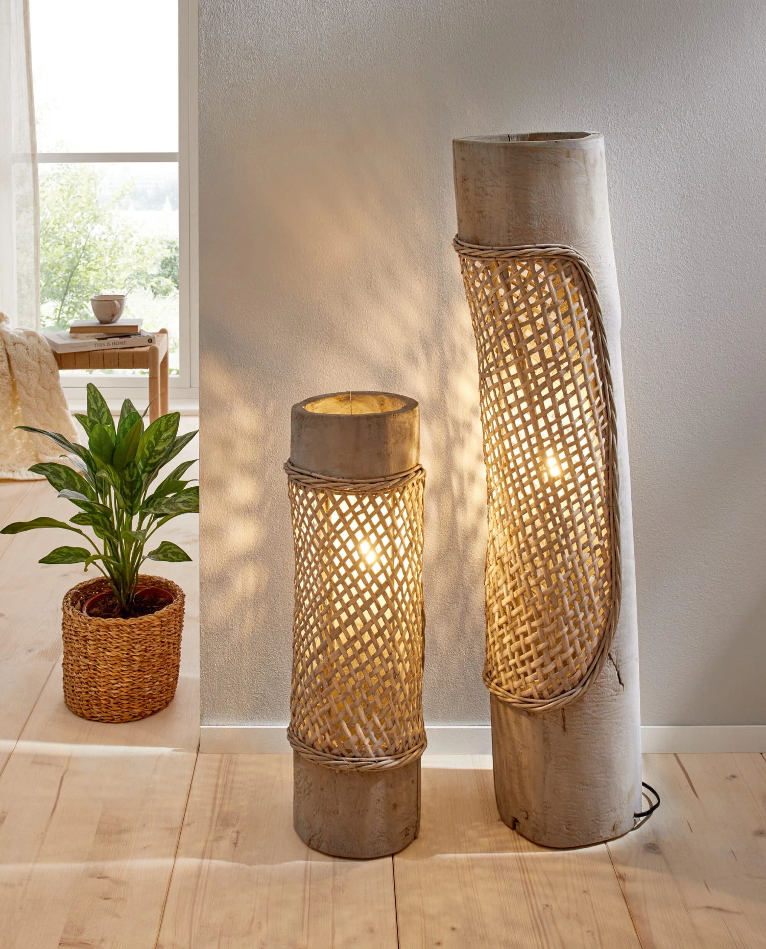 Lampe "Artesania" 180x180x600 In Grau 4 Lampe "Artesania" 180x180x600 In Grau – Bild 2