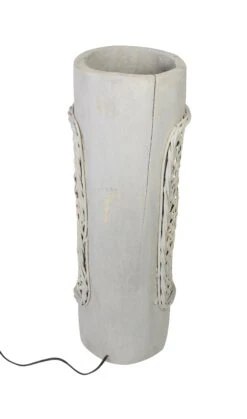 Lampe "Artesania" 180x180x600 In Grau 9 Lampe "Artesania" 180x180x600 In Grau -Allgemeiner Haushaltswarenladen homeliving lampe artesania 180x180x600 in grau 2