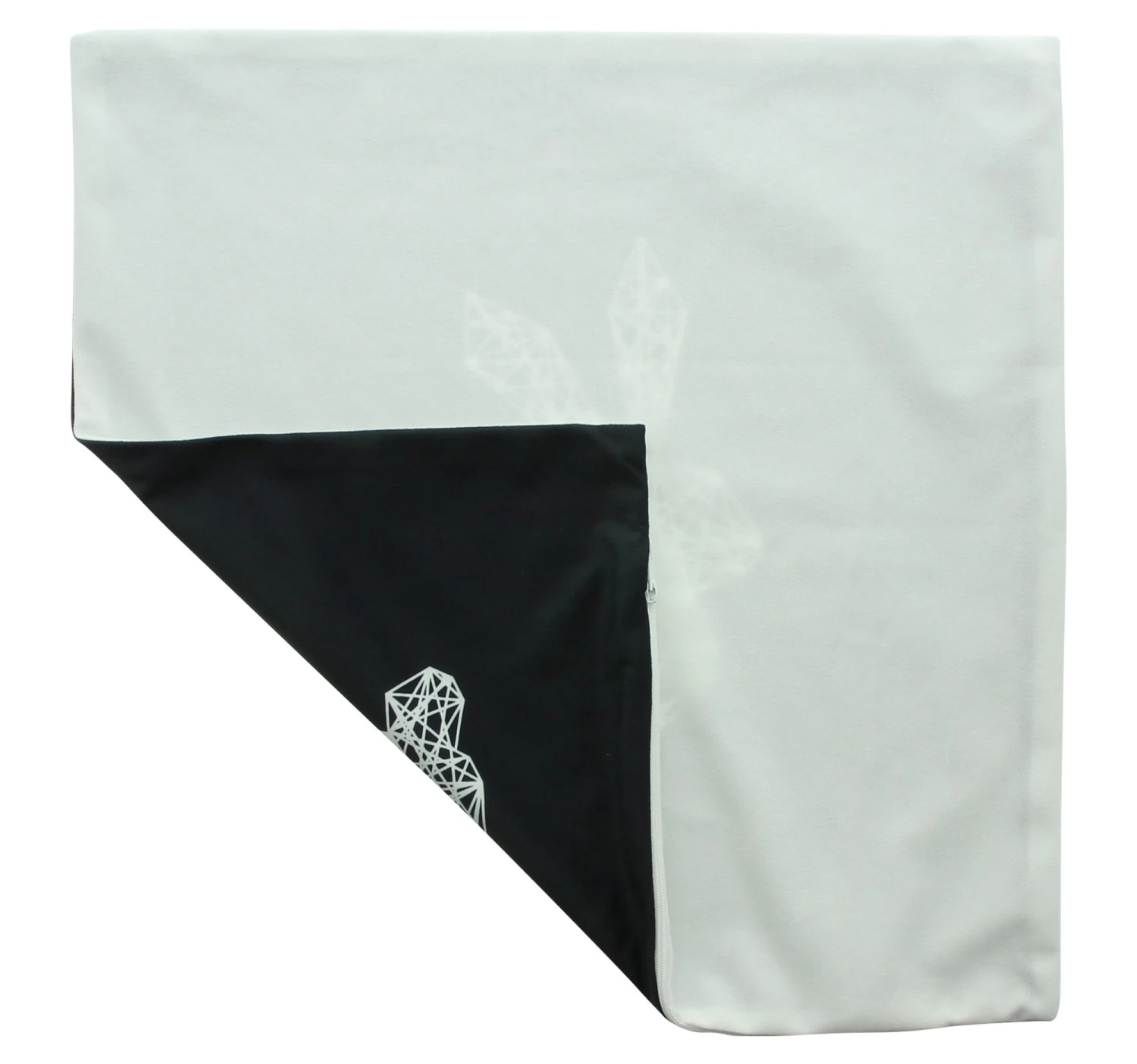 Spar-Set 2x Kissenhülle "Polygon", 45 X 45 Cm In Schwarz 5 Spar-Set 2x Kissenhülle "Polygon", 45 X 45 Cm In Schwarz – Bild 3