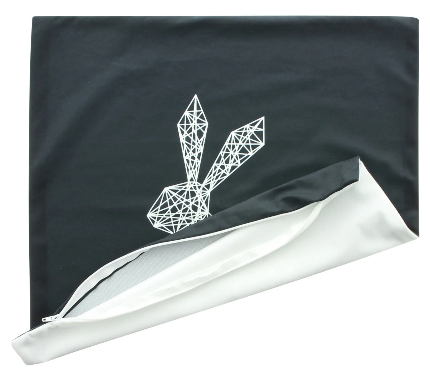 Spar-Set 2x Kissenhülle "Polygon", 45 X 45 Cm In Schwarz 6 Spar-Set 2x Kissenhülle "Polygon", 45 X 45 Cm In Schwarz – Bild 4