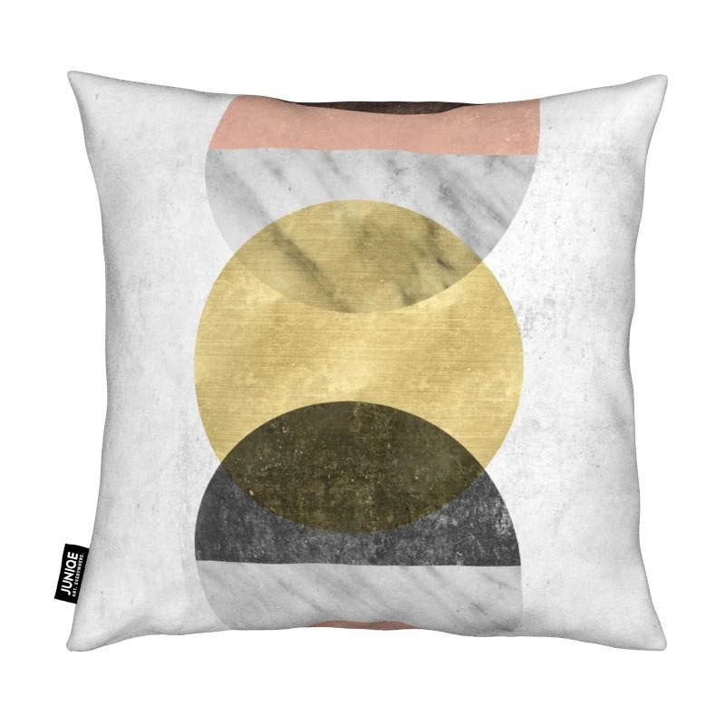 Kissen "Moonlight" In Cremeweiß & Gelb 4 Kissen "Moonlight" In Cremeweiß & Gelb – Bild 2