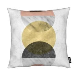 Kissen "Moonlight" In Cremeweiß & Gelb