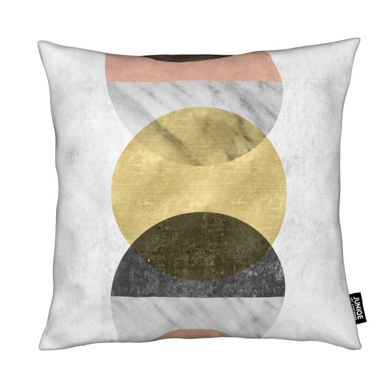 Kissen "Moonlight" In Cremeweiß & Gelb 3 Kissen "Moonlight" In Cremeweiß & Gelb