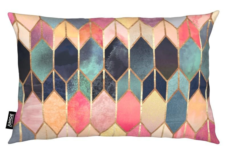 Kissen "Stained Glass" In Bunt 4 Kissen "Stained Glass" In Bunt – Bild 2