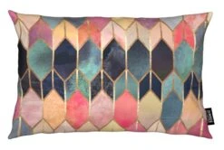 Kissen "Stained Glass" In Bunt