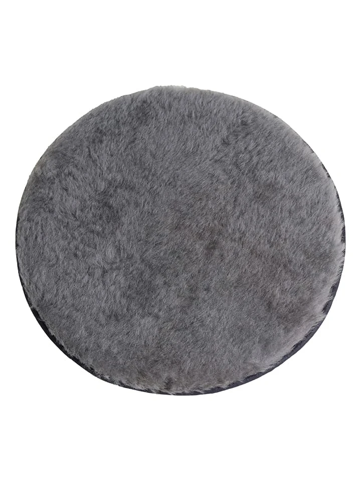 Lammfell-Sitzauflage In Anthrazit 3 Lammfell-Sitzauflage In Anthrazit