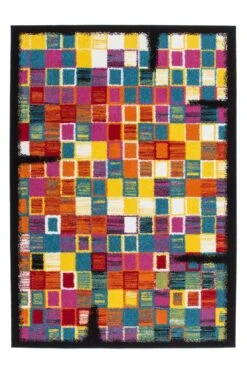 Kurzflor Teppich Guayama 275 In Multi - Rechteckig