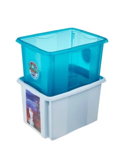 Keeeper Aufbewahrungsbox "Frozen" In Hellblau - (L)45 X (B)35 X (H)27 Cm - 30 L -Allgemeiner Haushaltswarenladen keeeper aufbewahrungsbox frozen in hellblau l 45 x b 35 x h 27 cm 30 l 5