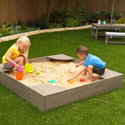 KidKraft Sandkasten Für Den Garten, Grau 18 KidKraft Sandkasten Für Den Garten, Grau -Allgemeiner Haushaltswarenladen kidkraft sandkasten fur den garten grau 6