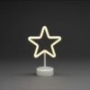 Konstsmide LED-Dekoleuchte "Stern" In Weiß - (B)19 X (H)29 X (T)4 Cm -Allgemeiner Haushaltswarenladen konstsmide led dekoleuchte stern in weiss b 19 x h 29 x t 4 cm