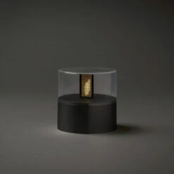 Konstsmide LED Kerze FLAMME - Dekoleuchte Flammenoptik In Schwarz -Allgemeiner Haushaltswarenladen konstsmide led kerze flamme dekoleuchte flammenoptik in schwarz 4