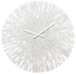 Koziol SILK - Wanduhr In Cotton White