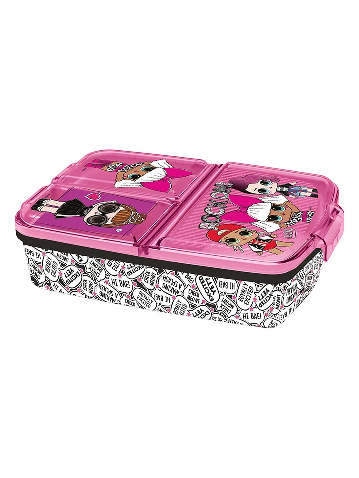 L.O.L. Surprise! Brotdose "LOL Surprise" In Rosa - (L)18 X (B)14 X (H)6 Cm 3 L.O.L. Surprise! Brotdose "LOL Surprise" In Rosa - (L)18 X (B)14 X (H)6 Cm