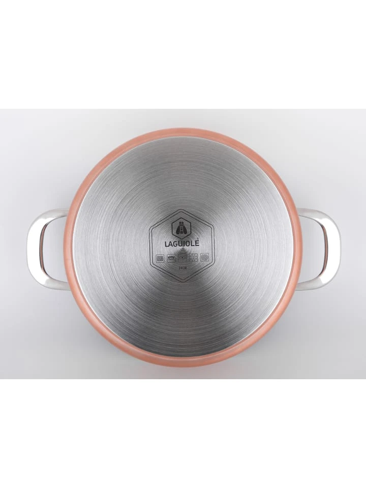 Laguiole 2tlg. Set: Kochtopf In Kupfer - Ø 24 Cm 5 Laguiole 2tlg. Set: Kochtopf In Kupfer - Ø 24 Cm – Bild 3