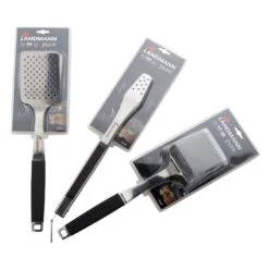 Landmann Grillwender "Pure" In Edelstahl / Schwarz