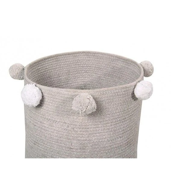 Lorena Canals Aufbewahrungskorb "Bubbly" In Hellgrau/Weiß- 30x30x30 Cm 4 Lorena Canals Aufbewahrungskorb "Bubbly" In Hellgrau/Weiß- 30x30x30 Cm – Bild 2