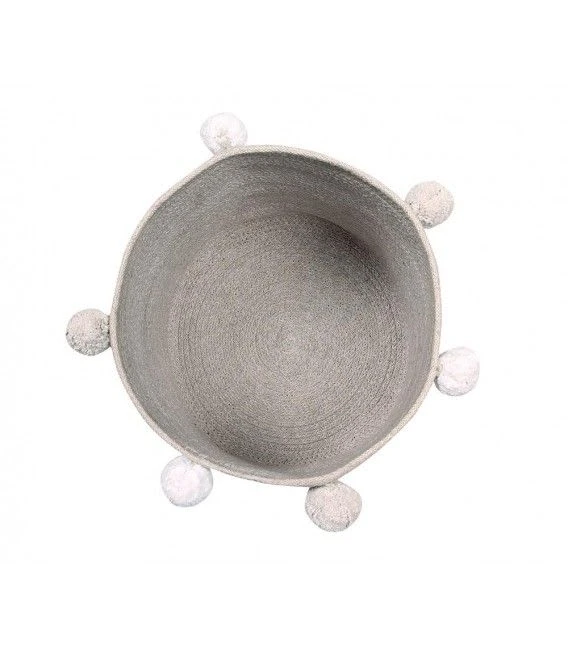 Lorena Canals Aufbewahrungskorb "Bubbly" In Hellgrau/Weiß- 30x30x30 Cm 5 Lorena Canals Aufbewahrungskorb "Bubbly" In Hellgrau/Weiß- 30x30x30 Cm – Bild 3