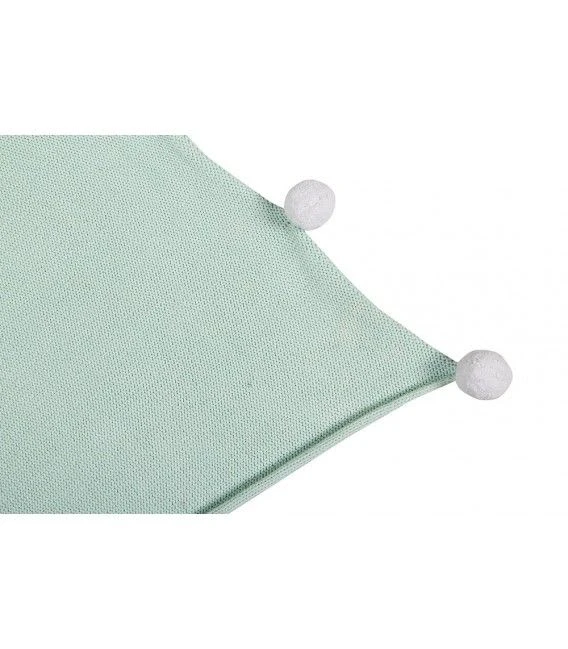 Lorena Canals Kuscheldecke "Bubbly" In Hellminze/Weiß - 100x120 Cm 6 Lorena Canals Kuscheldecke "Bubbly" In Hellminze/Weiß - 100x120 Cm – Bild 4