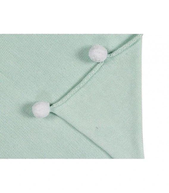 Lorena Canals Kuscheldecke "Bubbly" In Hellminze/Weiß - 100x120 Cm 7 Lorena Canals Kuscheldecke "Bubbly" In Hellminze/Weiß - 100x120 Cm – Bild 5