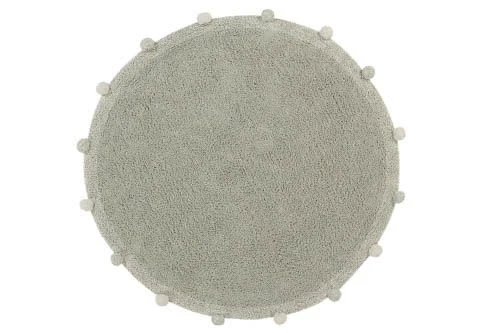 Lorena Canals Teppich "Bubbly Olive - Natural" In Grün/Natural- Ø 120 Cm 3 Lorena Canals Teppich "Bubbly Olive - Natural" In Grün/Natural- Ø 120 Cm