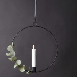 Dekoring Mit LED Stabkerze Zum Aufhängen Kerzenhalter D: 28,5cm In Schwarz 16 Dekoring Mit LED Stabkerze Zum Aufhängen Kerzenhalter D: 28,5cm In Schwarz -Allgemeiner Haushaltswarenladen marelida dekoring mit led stabkerze zum aufhangen kerzenhalter d 28 5cm in schwarz 6