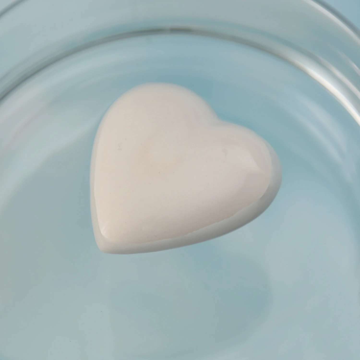 Schwimmendes Dekoherz Aus Porzellan L: 8,5cm In Weiß 3 Schwimmendes Dekoherz Aus Porzellan L: 8,5cm In Weiß