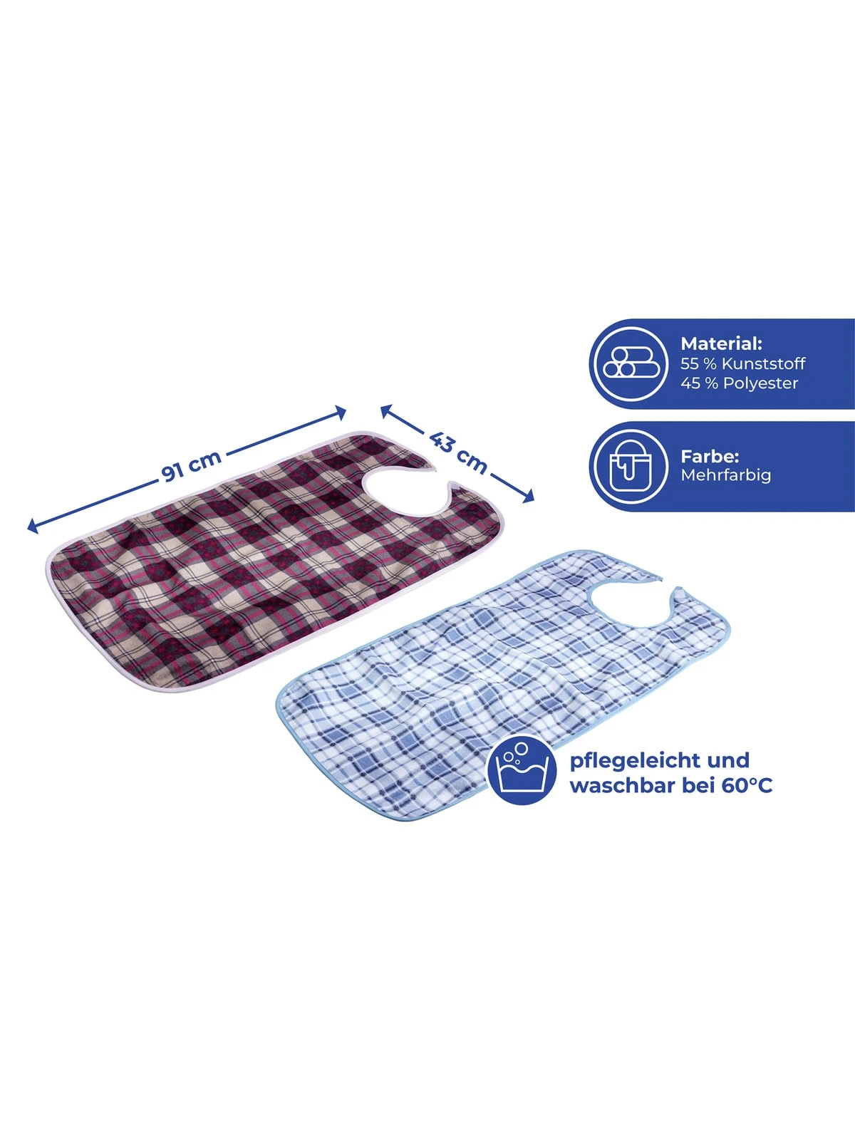 Speiseschürze Kariert 2er Set In Mehrfarbig 12 Speiseschürze Kariert 2er Set In Mehrfarbig – Bild 10