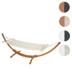 Hängematte Mit Gestell J46, Braun, Matte Creme-weiß 15 Hängematte Mit Gestell J46, Braun, Matte Creme-weiß -Allgemeiner Haushaltswarenladen mcw hangematte mit gestell j46 braun matte creme weiss 6