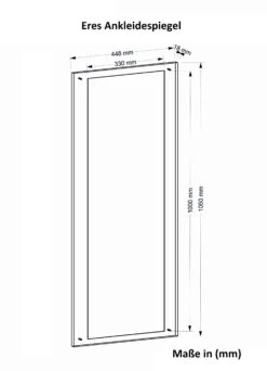Ankleidespiegel Eres Walnuss 10 Ankleidespiegel Eres Walnuss -Allgemeiner Haushaltswarenladen moebel17 ankleidespiegel eres walnuss 3