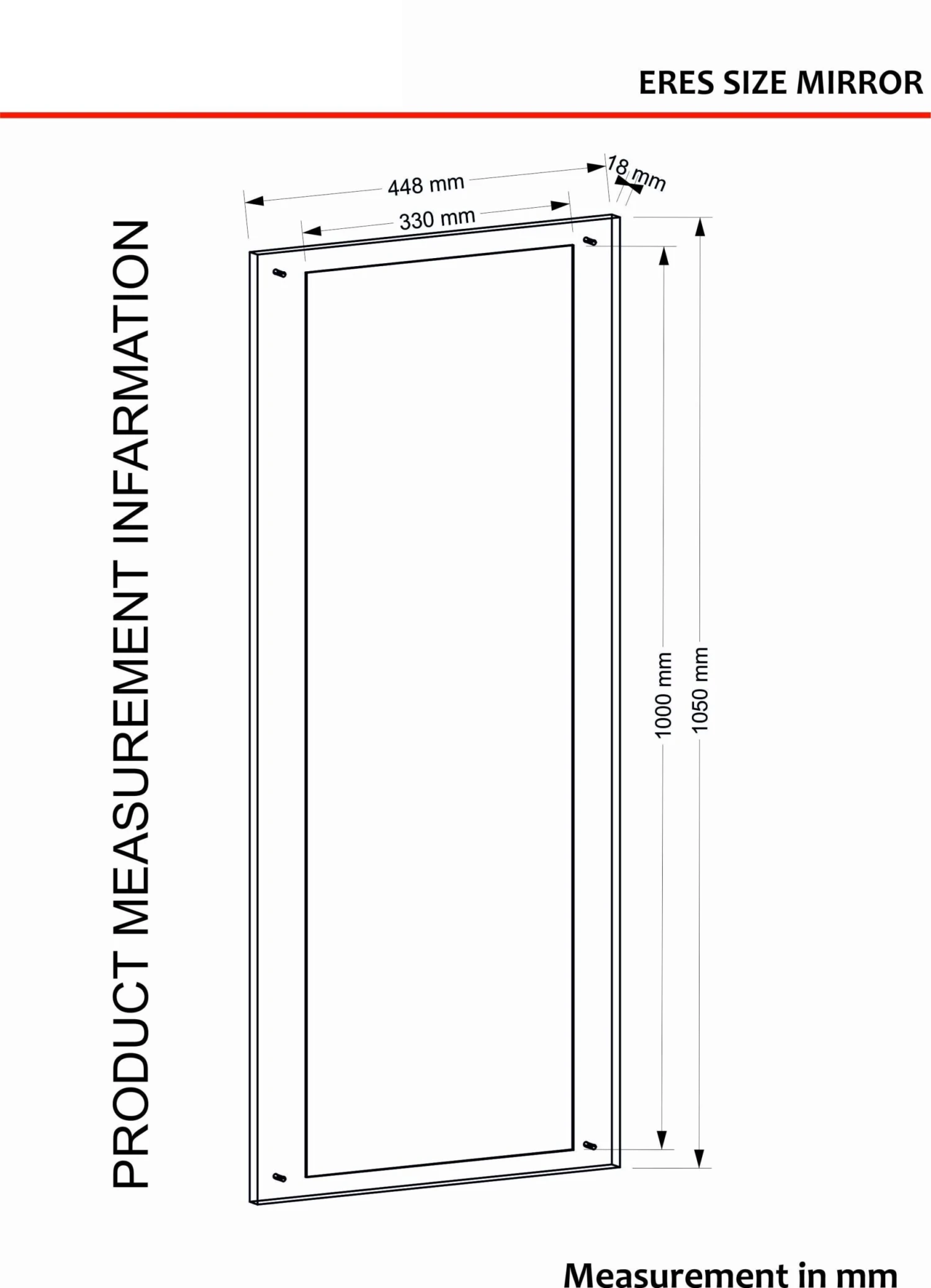 Ankleidespiegel Eres Walnuss 7 Ankleidespiegel Eres Walnuss – Bild 5