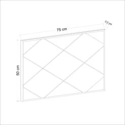 Spiegel Vocal Rechteckig 50x75cm -Allgemeiner Haushaltswarenladen moebel17 spiegel vocal rechteckig 50x75cm 5