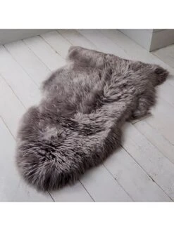 Native Schaffell In Grau - (L)110 X (B)60 Cm -Allgemeiner Haushaltswarenladen native schaffell in grau l 110 x b 60 cm 2