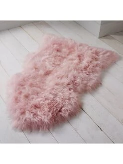 Native Schaffell In Rosa - (L)110 X (B)60 Cm -Allgemeiner Haushaltswarenladen native schaffell in rosa l 110 x b 60 cm 2