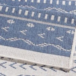 In- & Outdoor Wendeteppich Kuba Blau Creme 14 In- & Outdoor Wendeteppich Kuba Blau Creme -Allgemeiner Haushaltswarenladen northrugs in and outdoor wendeteppich kuba blau creme 3