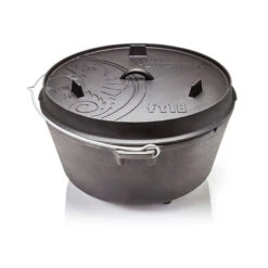 Petromax Feuertopf Gusseisen Ft18 In Schwarz - 16,1 Liter