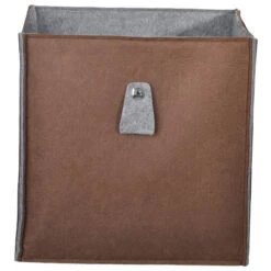 Aufbewahrungsbox "Atlanta" In Mocca - (B)34 X (H)34 X (T)34cm