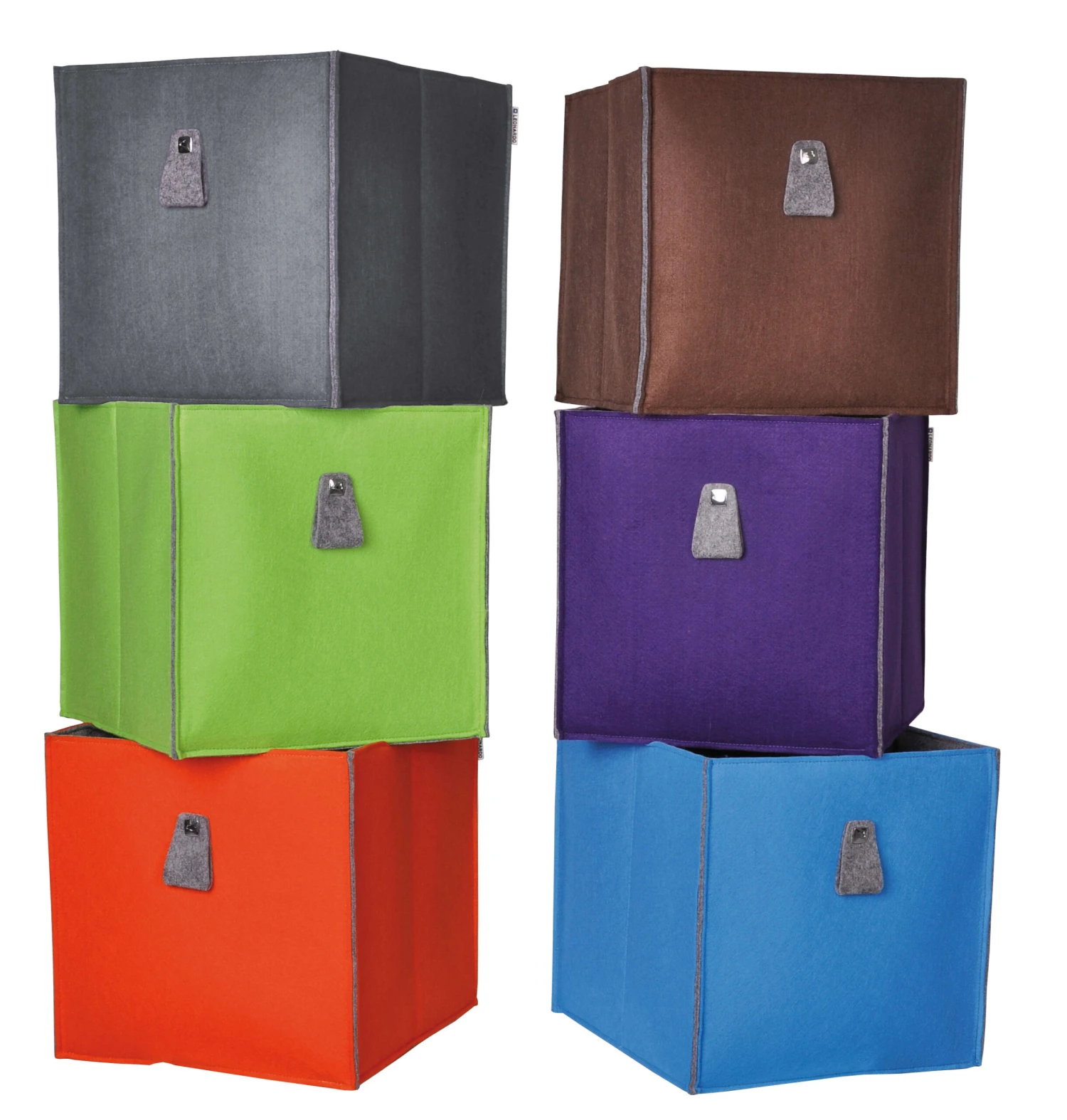 Aufbewahrungsbox "Atlanta" In Mocca - (B)34 X (H)34 X (T)34cm 6 Aufbewahrungsbox "Atlanta" In Mocca - (B)34 X (H)34 X (T)34cm – Bild 4