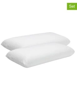 2er-Set: Kissen In Weiß