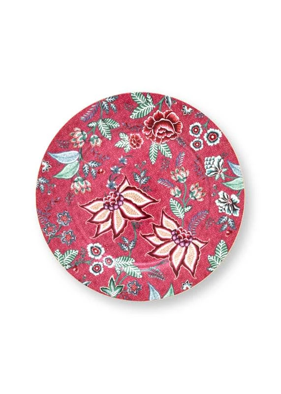 Pip Studio Geschirr "Plate Flower Festival " In Rosa - (D) 32 Cm 3 Pip Studio Geschirr "Plate Flower Festival " In Rosa - (D) 32 Cm