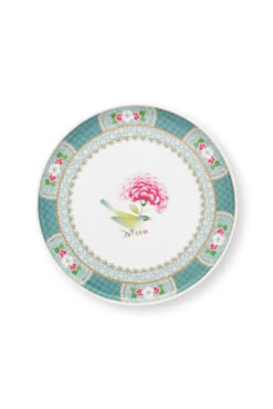 Pip Studio Kuchenstand "Cake Tray Blushing Birds" In Blue - (D) 21cm -Allgemeiner Haushaltswarenladen pip studio kuchenstand cake tray blushing birds in blue d 21cm 1