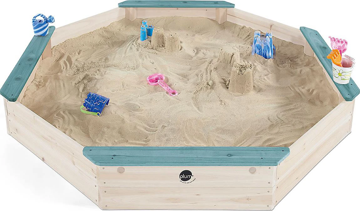 Plum Gigantischer Sandkasten Aus Holz Türkis 3 Plum Gigantischer Sandkasten Aus Holz Türkis