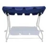 Hollywoodschaukel-Ersatzdach In Blau - (L)193 X (B)151 Cm 2 Hollywoodschaukel-Ersatzdach In Blau - (L)193 X (B)151 Cm -Allgemeiner Haushaltswarenladen profigarden hollywoodschaukel ersatzdach in blau l 193 x b 151 cm