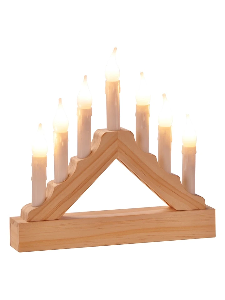 LED-Lichterbogen In Natur - (B)21 X (H)18 X (T)3,5 Cm 3 LED-Lichterbogen In Natur - (B)21 X (H)18 X (T)3,5 Cm