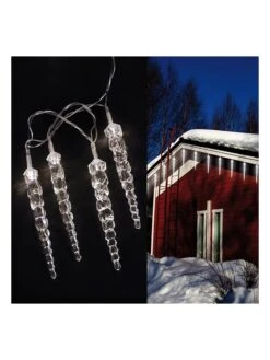 LED-Lichterkette In Kaltweiß - (L)900 Cm