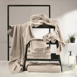 Frottier Gästetuch 4er-Pack Oceanside In Beige -Allgemeiner Haushaltswarenladen redbest frottier gastetuch 4er pack oceanside in beige 2