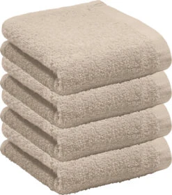 Frottier Gästetuch 4er-Pack Oceanside In Beige