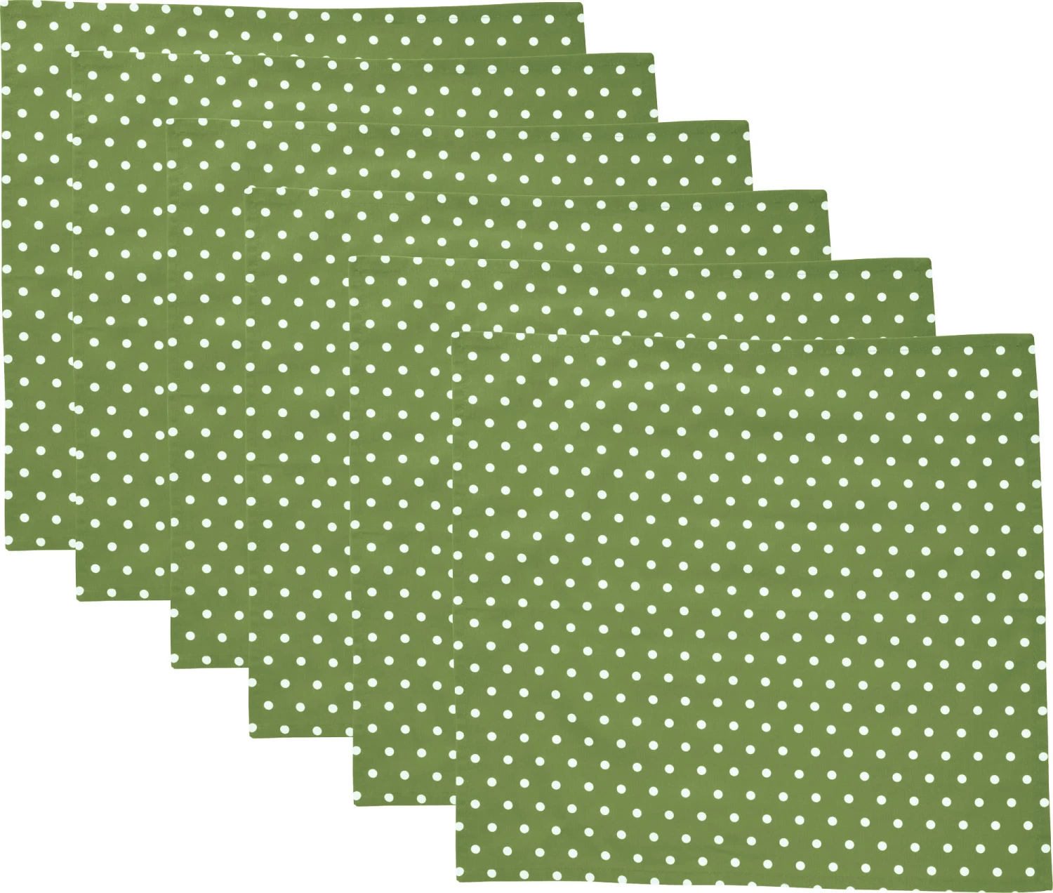 Serviette 6er-Pack Orlando In Grün 3 Serviette 6er-Pack Orlando In Grün