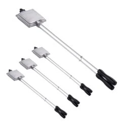 4 X Sandwicheisen In Silber 17 4 X Sandwicheisen In Silber -Allgemeiner Haushaltswarenladen relaxdays 4 x sandwicheisen in silber 7