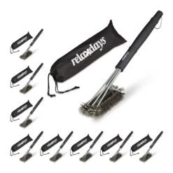 9x Grillbürste In Schwarz 17 9x Grillbürste In Schwarz -Allgemeiner Haushaltswarenladen relaxdays 9x grillburste in schwarz 7